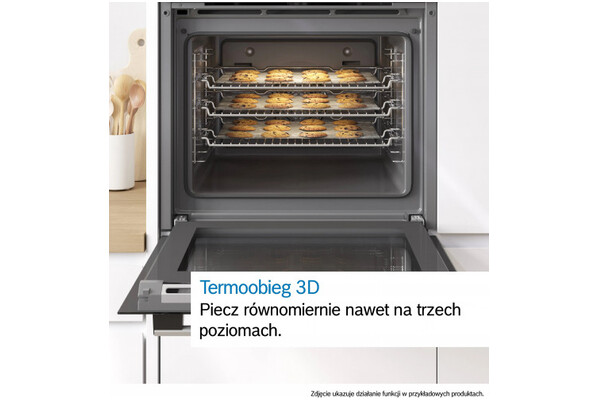 Piekarnik do zabudowy Bosch HBG571EB4 Serie 2 elektryczny czarny