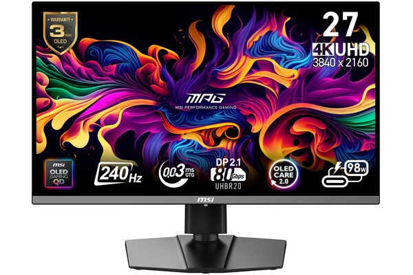 Monitor 26.5" MSI MPG MPG 272URXDE czarny