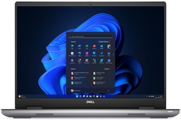 Laptop DELL Precision 7680 16.0" Intel Core i9 13950HX INTEL UHD 32GB 1TB SSD M.2 Windows 11 Professional szary