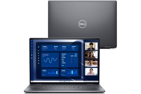 Laptop DELL Latitude 9450 14.0" Intel Core Ultra 7 165U Intel 16GB 512GB SSD Windows 11 Professional srebrny