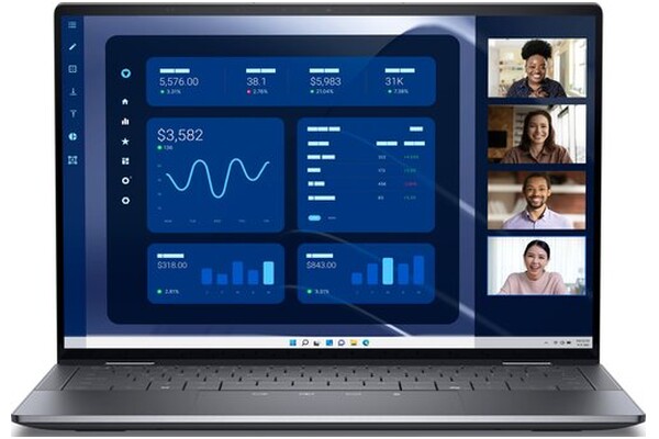 Laptop DELL Latitude 9450 14.0" Intel Core Ultra 7 165U Intel 16GB 512GB SSD Windows 11 Professional srebrny