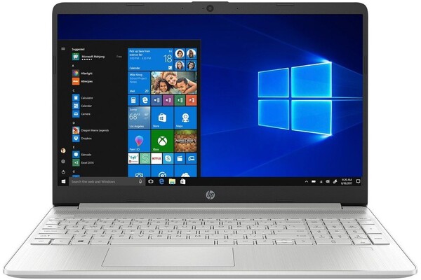 Laptop HP 15s 15.6" Intel Core i3 1115G4 Intel UHD G4 4GB 256GB SSD M.2 Windows 10 Home srebrny