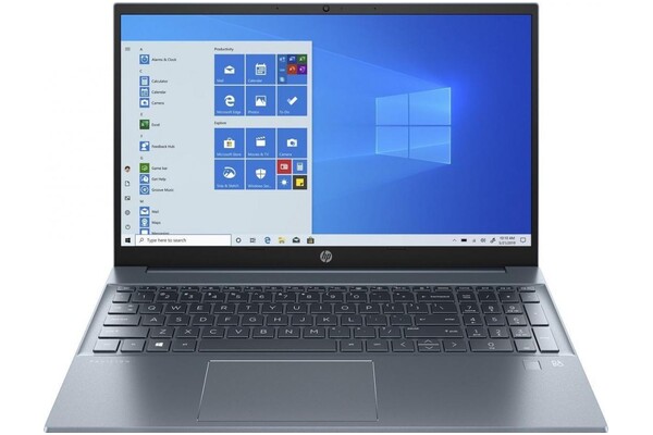 Laptop HP Pavilion 15 15.6" AMD Ryzen 5 5500U AMD Radeon RX Vega 7 8GB 512GB SSD M.2 Windows 10 Home niebieski