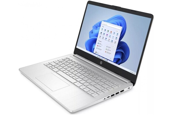 Laptop HP 14s 14.0" Intel Pentium N6000 INTEL UHD 4GB 256GB SSD M.2 Windows 11 Home srebrny