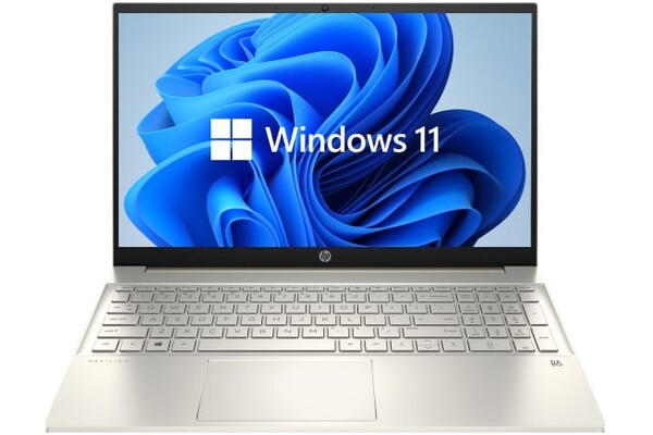 Laptop HP Pavilion 15 15.6" Intel Core i5 1235U INTEL Iris Xe 16GB 512GB SSD M.2 Windows 11 Home złoty