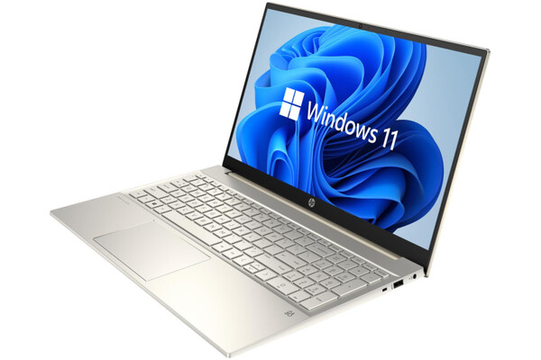 Laptop HP Pavilion 15 15.6" Intel Core i5 1235U INTEL Iris Xe 16GB 512GB SSD M.2 Windows 11 Home złoty
