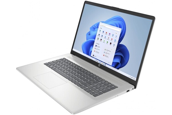 Laptop HP HP 17 17.3" Intel Core i5 1335U INTEL Iris Xe 16GB 512GB SSD M.2 Windows 11 Home srebrny