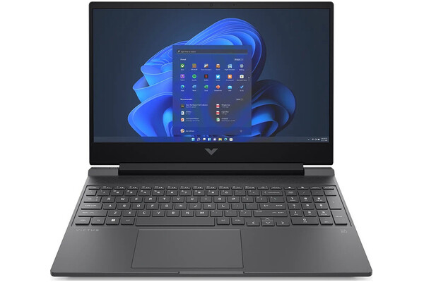 Laptop HP VICTUS 15 15.6" Intel Core i5 12500H NVIDIA GeForce RTX 4050 16GB 512GB SSD Windows 11 Home szary