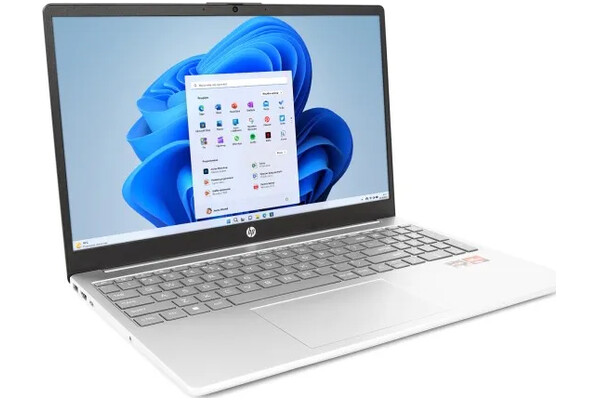 Laptop HP HP 15 15.6" AMD Ryzen 5 7520U AMD Radeon 16GB 2TB SSD Windows 11 Home srebrny