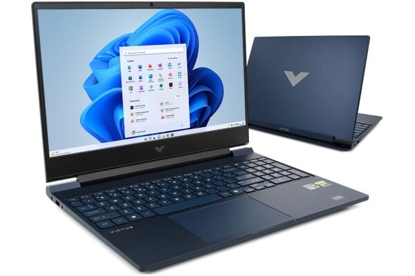 Laptop HP VICTUS 15 15.6" AMD Ryzen 7 7445H NVIDIA GeForce RTX 3050 16GB 512GB SSD Windows 11 Home niebieski