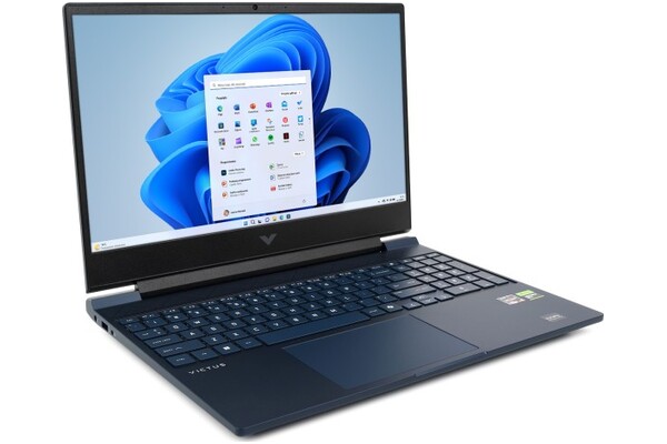 Laptop HP VICTUS 15 15.6" AMD Ryzen 7 7445H NVIDIA GeForce RTX 3050 16GB 512GB SSD Windows 11 Home niebieski