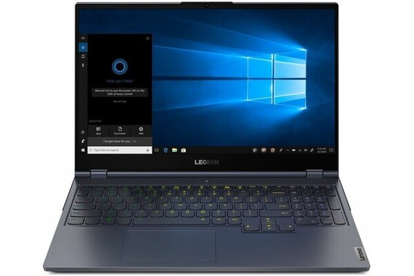 Laptop Lenovo Legion 7 15.6" Intel Core i7 10750H NVIDIA GeForce RTX 2060 16GB 512GB SSD szaro-czarny