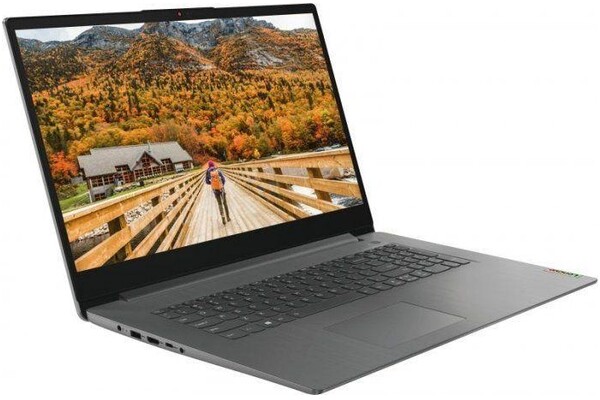 Laptop Lenovo IdeaPad 3 17.3" AMD Ryzen 5 5500U AMD Radeon RX Vega 7 8GB 512GB SSD Windows 10 Home szary