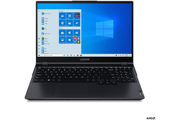 Laptop Lenovo Legion 5 15.6" AMD Ryzen 7 5800H NVIDIA GeForce RTX 3070 32GB 1TB SSD M.2 Windows 10 Home czarno-niebieski