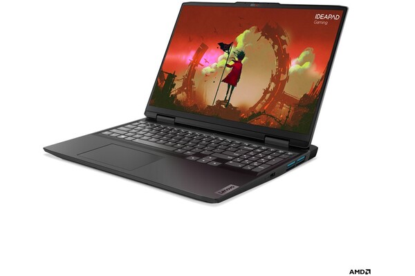 Laptop Lenovo IdeaPad Gaming 3 16.0" AMD Ryzen 5 6600H NVIDIA GeForce RTX 3050 16GB 512GB SSD M.2 Windows 11 Home czarny