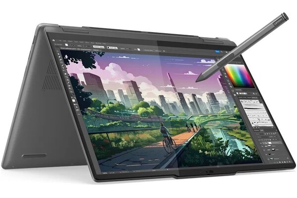 Laptop Lenovo Yoga 7 14.0" AMD Ryzen 7 8840HS AMD Radeon 780M 16GB 512GB SSD M.2 Windows 11 Home szary