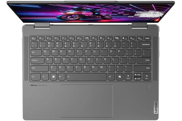 Laptop Lenovo Yoga 7 14.0" AMD Ryzen 7 8840HS AMD Radeon 780M 16GB 512GB SSD M.2 Windows 11 Home szary