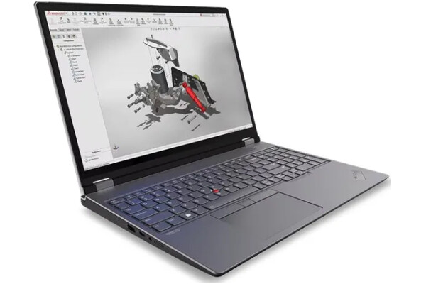 Laptop Lenovo ThinkPad P16 16.0" Intel Core i7 13850HX NVIDIA GeForce RTX A3500 32GB 1TB SSD Windows 11 Professional szary