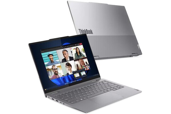 Laptop Lenovo ThinkBook 14 2-in-1 14.0" Intel Core Ultra 5 125U Intel 16GB 512GB SSD Windows 11 Professional szary