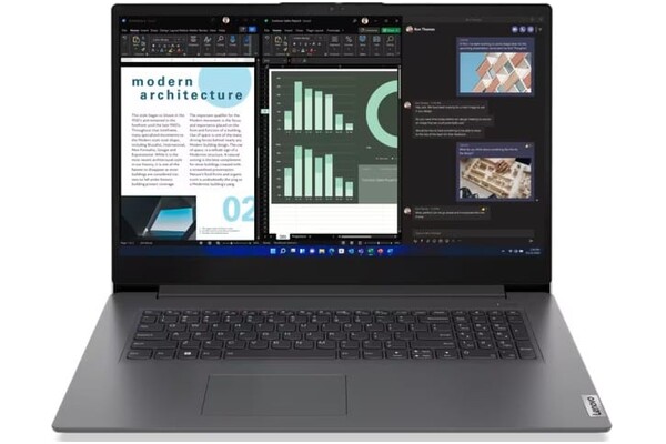 Laptop Lenovo V17 17.3" Intel Core i5 13420H INTEL UHD 24GB 1TB SSD Windows 11 Professional szary