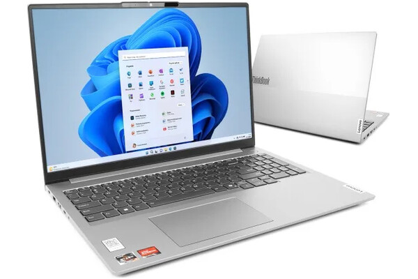 Laptop Lenovo ThinkBook 16 16.0" AMD Ryzen 5 7535HS AMD Radeon 660M 4GB 2TB SSD Windows 11 Home szary