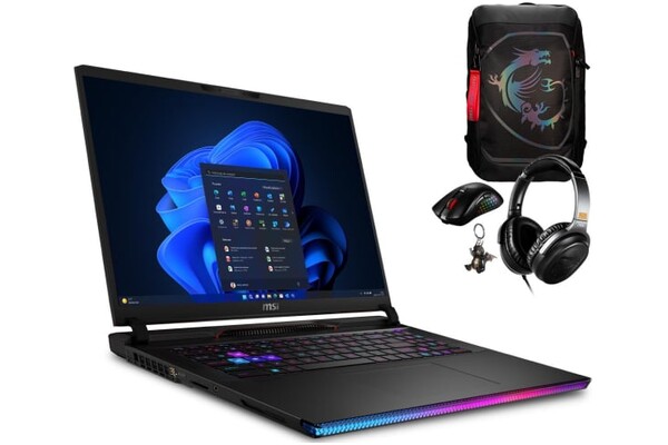 Laptop MSI Raider GE78 17.0" Intel Core i9 14900HX NVIDIA GeForce RTX 4080 32GB 2TB SSD M.2 Windows 11 Home grafitowy