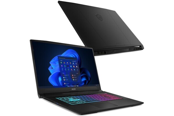 Laptop MSI Katana 17 17.3" Intel Core i7 13620H NVIDIA GeForce RTX 4060 16GB 1TB SSD Windows 11 Home czarny