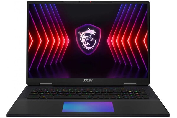 Laptop MSI Titan 18 18.0" Intel Core i9 14900HX NVIDIA GeForce RTX 4080 4GB 2TB SSD M.2 Windows 11 Home czarno-srebrny