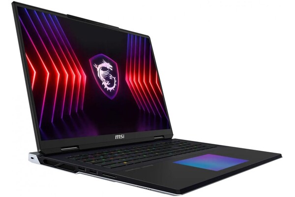 Laptop MSI Titan 18 18.0" Intel Core i9 14900HX NVIDIA GeForce RTX 4080 4GB 2TB SSD M.2 Windows 11 Home czarno-srebrny