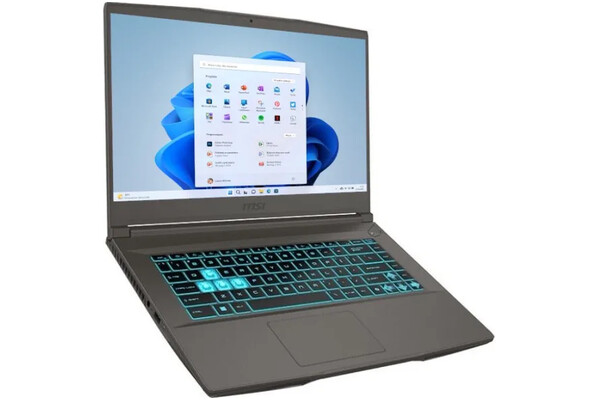 Laptop MSI Thin A15 15.6" AMD Ryzen 7 7735HS NVIDIA GeForce RTX 4060 16GB 1TB SSD Windows 11 Home szary