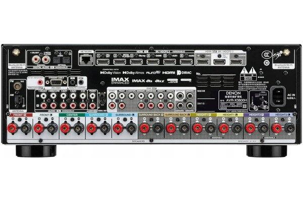 Amplituner Denon AVC-X3800H czarny