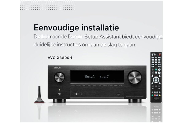Amplituner Denon AVC-X3800H czarny
