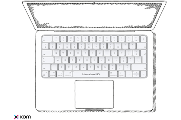 Laptop Apple MacBook Air 13.3" Apple M1 M1 (7 rdz.) 8GB 256GB SSD macos big sur srebrny