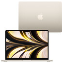 Laptop Apple MacBook Air 13.6" Apple M2 M2 (10 rdz.) 8GB 512GB SSD macos monterey księżycowa poświata
