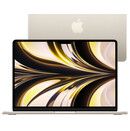 Laptop Apple MacBook Air 13.6" Apple M2 M2 (8 rdz.) 8GB 256GB SSD macos monterey księżycowa poświata