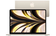 Laptop Apple MacBook Air 13.6" Apple M2 M2 (8 rdz.) 8GB 256GB SSD macos monterey księżycowa poświata