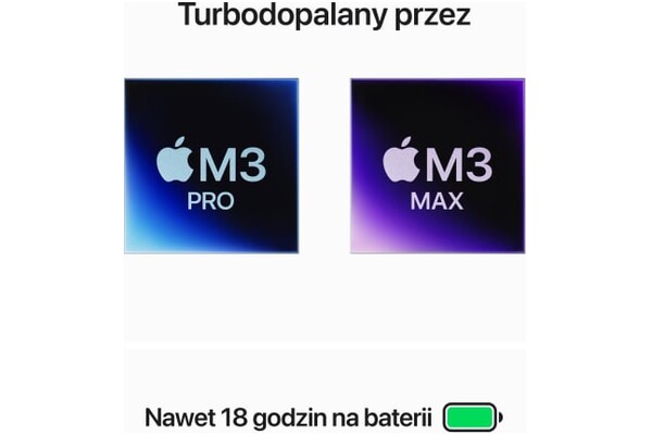 Laptop Apple MacBook Pro 14.2" Apple M3 Max M3 Max (30 rdz.) 6GB 4TB SSD macOS gwiezdna czerń