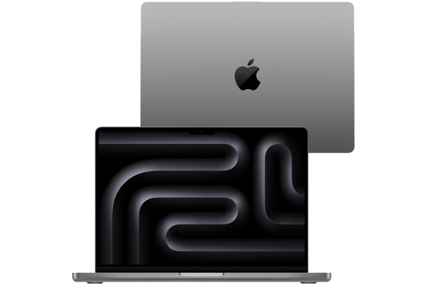 Laptop Apple MacBook Pro 14.2" Apple M3 Pro M3 Pro (14 rdz.) 18GB 1TB SSD macOS gwiezdna czerń