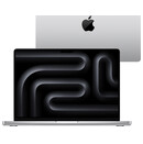 Laptop Apple MacBook Pro 14.2" Apple M3 M3 (10 rdz.) 8GB 2TB SSD macOS Sonoma srebrny