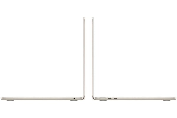 Laptop Apple MacBook Air 13.6" Apple M3 M3 (10 rdz.) 24GB 256GB SSD macOS księżycowa poświata
