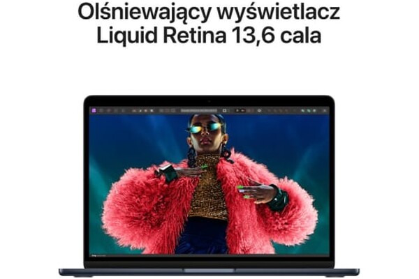 Laptop Apple MacBook Air 13.6" Apple M3 M3 (10 rdz.) 16GB 512GB SSD macOS Sonoma północ