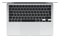 Laptop Apple MacBook Air 13.6" Apple M3 M3 (10 rdz.) 16GB 256GB SSD macOS srebrny