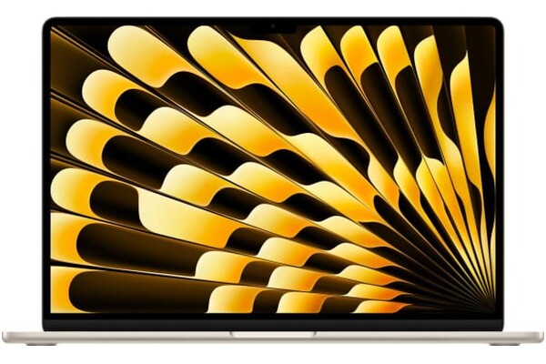 Laptop Apple MacBook Air 15.3" Apple M3 M3 (10 rdz.) 8GB 512GB SSD macOS księżycowa poświata