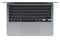 Laptop Apple MacBook Air 13.6" Apple M3 M3 (8 rdz.) 16GB 256GB SSD M.2 macOS szary