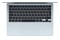 Laptop Apple MacBook Air 13.6" Apple M4 M4 (8 rdz.) 16GB 256GB SSD macOS Sequoia niebieski