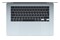 Laptop Apple MacBook Air 15.3" Apple M4 M4 (10 rdz.) 16GB 1TB SSD macOS Sequoia niebieski