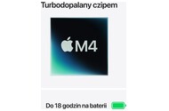 Laptop Apple MacBook Air 15.3" Apple M4 M4 (10 rdz.) 24GB 512GB SSD macOS księżycowa poświata