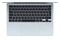 Laptop Apple MacBook Air 13.6" Apple M4 M4 (10 rdz.) 16GB 512GB SSD M.2 macOS błękitny