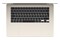 Laptop Apple MacBook Air 15.3" Apple M4 M4 (10 rdz.) 24GB 512GB SSD M.2 macOS złoty