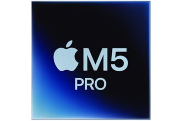 Laptop Apple MacBook Pro 16.2" Apple M5 Pro M5 Pro (20 rdz.) 48GB 1TB SSD macOS srebrny